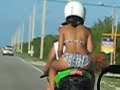 Nette Fracht auf Key West's Strassen