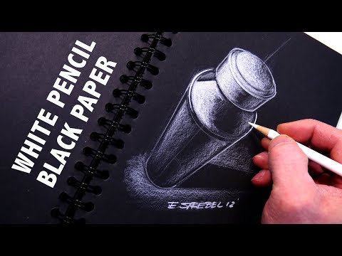 White prismacolor pencil