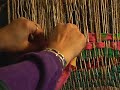 How to Weave on a Frame Loom : How to Weave a Rug Pattern on a Frame Loom