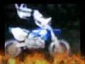 Motocross stunts and crashes