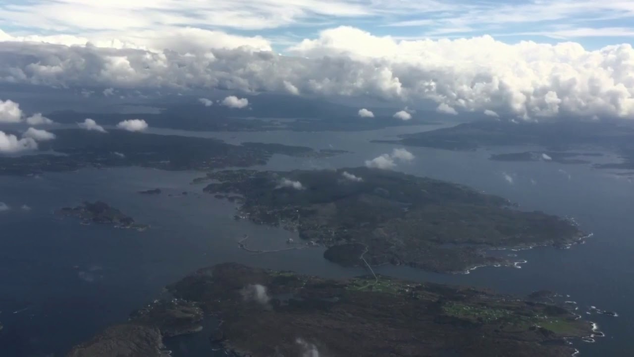 Arriving at Bergen Flesland airport. Hyperlapse on iPhone SE.