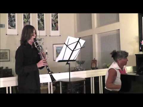 Mozart Clarinet Concerto, performed by Adam Hammer