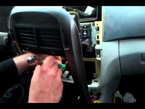 Removing factory car stereo 2005 kia spectra