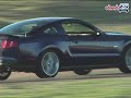 SEE THE EXCLUSIVE FIRST DRIVE:
http://www.edmunds.com/insideline/do/Drives/FirstDrives/articleId=137506?tid=edmunds.il.home.photopanel..1.*

You barely even notice the styling changes to the 2010 Ford Mustang GT until you see it side by side with last year's car. It's only then that the revised Mustang's shorter grille, smoother fenders and tucked in rear end become obvious.

Look inside and the cabin is the same story. The overall design is familiar, but the details have changed. The materials are richer, the panel fits are tighter and the switchgear feels sturdier.

See it all firsthand and you might be convinced that this is an all-new Mustang, not a mere midcycle face-lift. Well, that is, until you actually drive it.