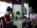 sam and destinie; pancakes