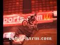 Motocross face plant crash