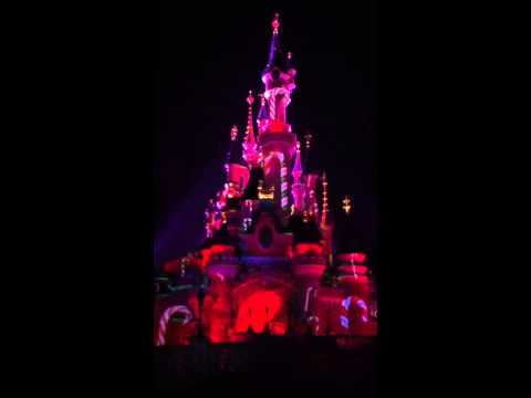 Iluminación del Castillo Disneyland Paris Noël 2024/2014