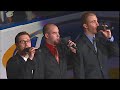HOJA Canadian National Anthem at Oilers NHL Hockey Game
