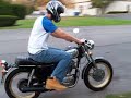 1972 Ducati 350 Scrambler - running and driving