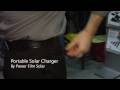 Portable Solar Charger by Power Film Solar at CES 2009
