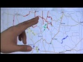 Icy, snow packed roads in northern NM