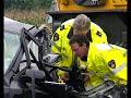 Botsing treinen en auto in Dorst