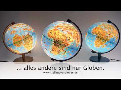 Kinderglobus Leuchtglobus Globus Globen für Kinder von Stellanova