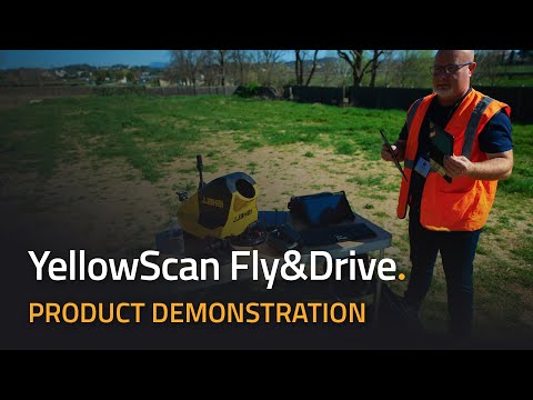 YellowScan Fly & Drive UAV LiDAR and Mobile Mapping - Product Demonstration
