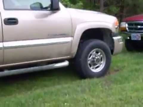 GM tow mirrors on the 2004 GMC Seirra 2500HD (How to install tow mirrors.. kinda)