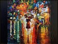 il pleuvait fort sur la grand-route 
ell' cheminait sans parapluie 
j'en avais un, vol�, sans doute 
le matin m�me � un ami 
courant alors � sa rescousse 
je lui propose un peu d'abri 
en s�chant l'eau de sa frimousse 
d'un air tr�s doux, ell' m'a dit 