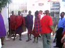Born-Again Maasai Warriors in Mwanza, Tanzania