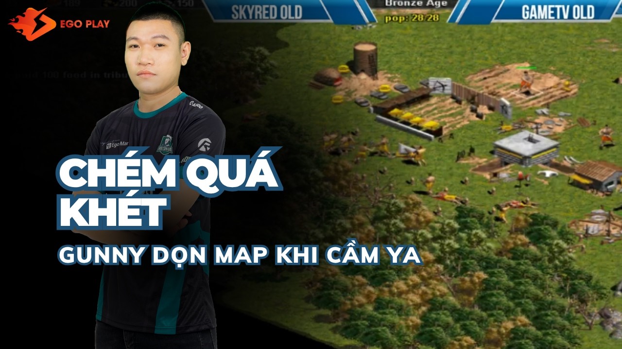 HIGHLIGHTS AOE: GUNNY Chém quá cảm xúc khi được cầm Yamato