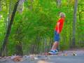 Fall Longboarding
