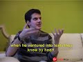 Interview about Carestini, 3
