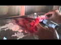 how to spary paint a PS3 controller pt2