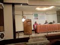 prof ave cleto afonso speaks on his konkani-italiano elementary dictionary, which was released by eminent goan educationist-writer suresh g amonkar at hotel ...