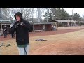 Rusty taking some BP in NC