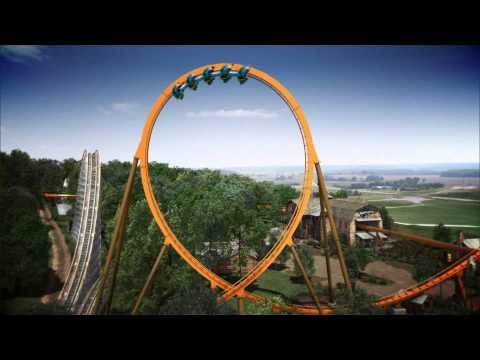 Holiday World's Thunderbird flyaround