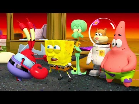 SpongeBob SquarePants: Plankton's Robotic Revenge - O InÃcio - Bob Esponja Calça Quadrada gameplay