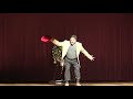 Jai Pugalia dancing to the tune of Mera Joota Hai Japani from Shree 420 on Senior Citizen Christmas Event at India Community Center(ICC).