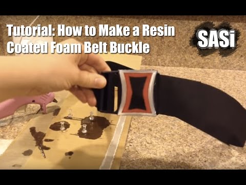 how to make epoxy belt buckles