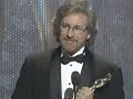 Steven Spielberg winning an Oscar� for \"Schindler\
