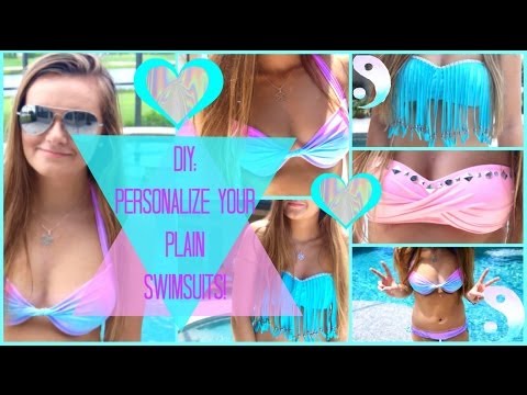 how to tie dye a bikini