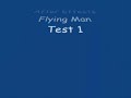 After Effects Flying Man Test 1 After Effects Flying Man Test 1