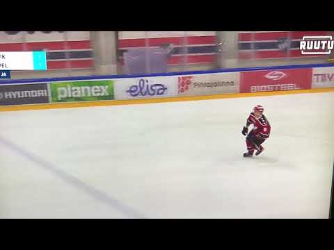 Lari Posti  shootout goal against Pelicans fall 2020
