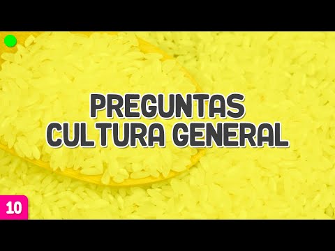 Preguntas de CULTURA GENERAL fáciles | Preguntas para reunión de amigos | Test/Trivial/Quiz | BAZUM