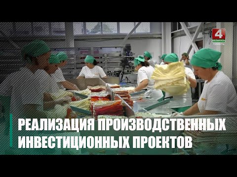 В Гомельской области идет работа по 22-м инвестпроектам видео
