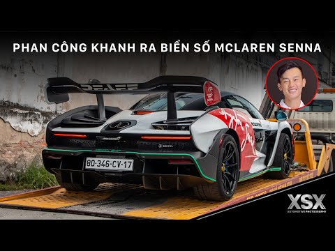 Phan Công Khanh đưa McLaren Senna TRIỆU ĐÔ đi đăng kiểm, ra biển số Việt Nam | XSX