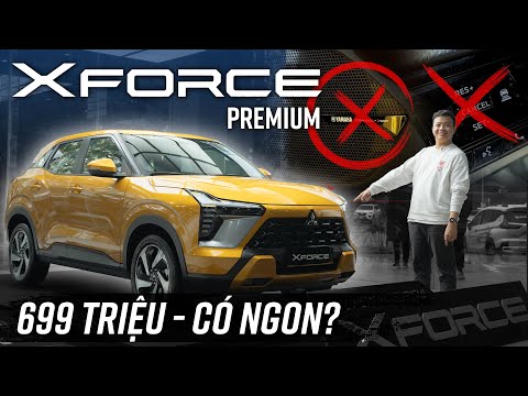 Xem nhanh Mitsubishi XForce Premium giá 699 triệu: Cắt loa và ADAS có còn hấp dẫn ?