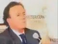 Julio Iglesias - rueda de prensa - Gira 2003 - Argentina