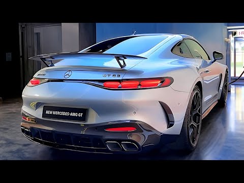 New 2024 Mercedes AMG GT 63 The Most Practical V8 MONSTER GT Coupe Interior And Exterior