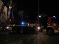 Pożar zabytkowej byłej zajezdni konnej w Gdańsku Oliwie