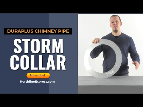 how to install b vent storm collar