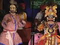 Kasarkod Shridhar as Doota with Totimane Ganapati Hegde as Ravana at Kappekere, with 'Laya Brahma' Kappekere Bhagawat in Bhagawatike, Expert Chande artist Krishna Yaaji in Chande and PK Hegde, Harikeri in Mrudanga. Comments are Welcome.