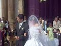 Roy y Lore Saliendo de la Iglesia