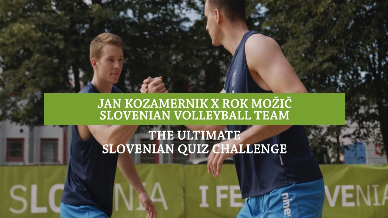 Jan Kozamernik x Rok Možič (Slovenian Volleyball Team): The Ultimate Slovenian Quiz Challenge