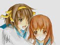 haruhi x mikuru   speedpaint