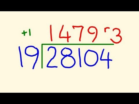 how to learn long division