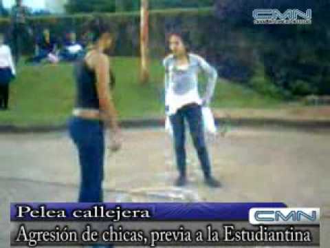 Brutal pelea entre tres chicas del secundario de Posadas en la previa de la Estudiantina