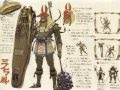 Monster Hunter armor concept art